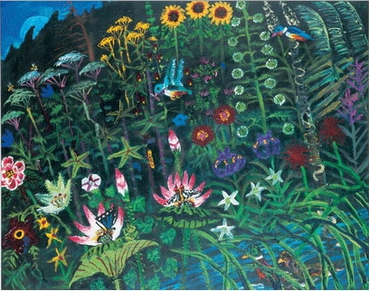 김종학 설악산 풍경