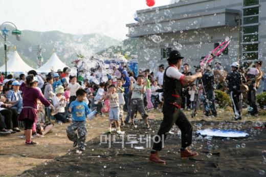 ▲경북 영천의 보현산별빛축제의 한 장면
