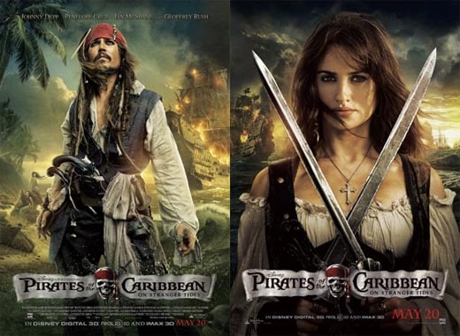 ↑(사진=영화 '캐리비안 해적:낯선 조류 포스터)
