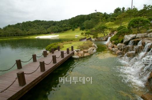 ▲레이크 3번홀 전경