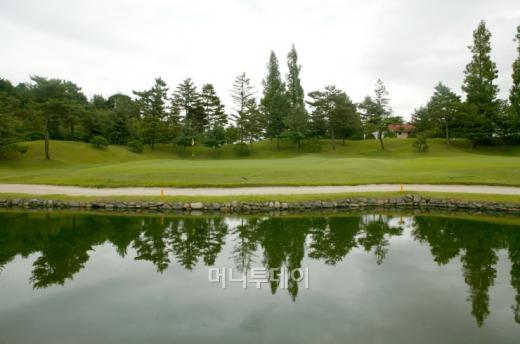 ▲마운틴 9번홀의 모습