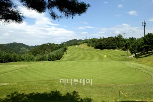 ▲마운틴 코스의 한장면