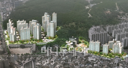 ↑부산 '명륜 아이파크' 조감도