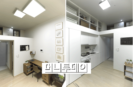 ↑ SK D&D가 이달 분양하는 용산 문배동 '용산 큐브' 내부