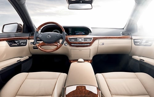 ↑ '뉴S500 블루이피션시 L'의 실내