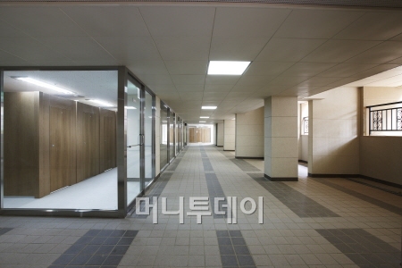 ↑'도곡 쌍용 예가' 리모델링 후 지하 1층.