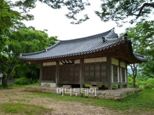 ▲임제 선생과 관련이 깊은 영모정