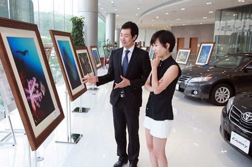 ↑BMW 대구전시장