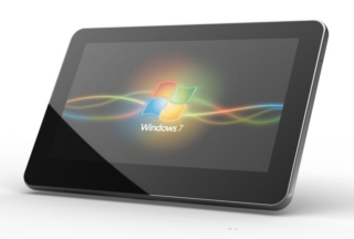 ↑오코스모스의 태블릿PC 'OCS9'.