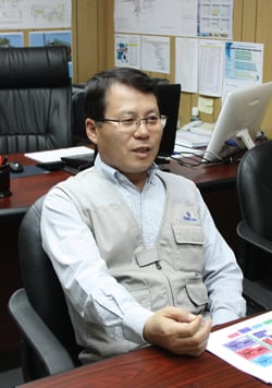 ↑대림산업 권기열 JER 현장소장 ⓒ대림산업