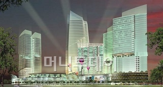 ↑'다만사라 시티 레지던스' 조감도