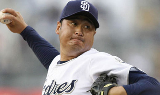 백차승 선수가 최고의 시즌을 보냈던 2008년. 샌디에고 파드리스서 6승을 거두며 본인 통산 최다승을 거뒀다. ⓒMLB.com