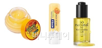 ↑▲카트린 '미네랄 볼륨 글로스' / 롤린느 '글램 립글로스'