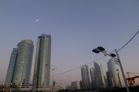 ↑부산 마린시티의 고층 아파트.(사진=전병윤 기자)