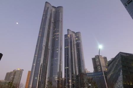 ↑해운대 두산위브더제니스.(사진=전병윤 기자)