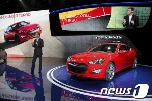 현대차의 2013년형 제네시스 쿠페 News1