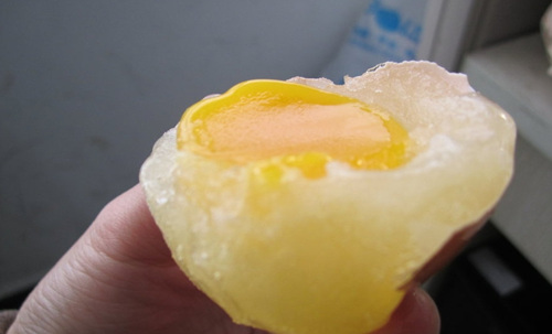 중국 가짜 달걀ⓒ소후닷컴