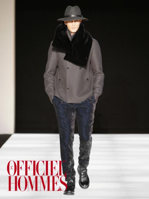 ▲ 세련되고 감각적인 라인의 엠포리오 아르마니 컬렉션.