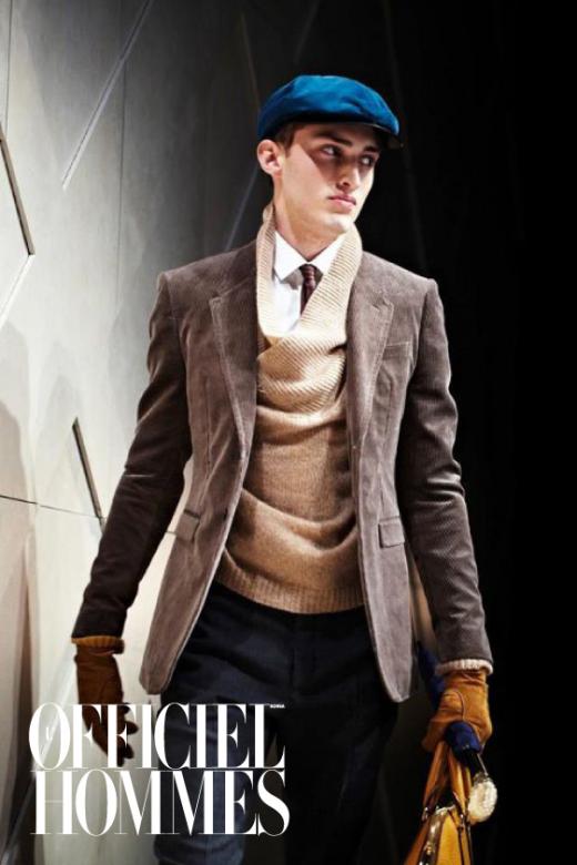 ▲ 버버리 프로섬의 컬렉션은 세련된 남성미를 표현하고 있다.