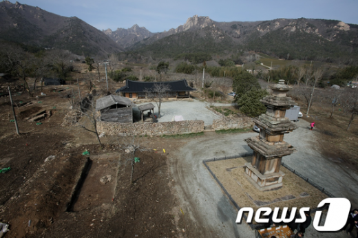 전남 강진군 성전면 월남리 월출산 남쪽자락의 월남사지(月南寺址, 전라남도 기념물 제 125호) /사진제공=강진군 News1