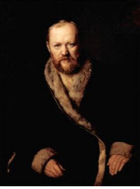 ↑ 동화 '눈처녀'의 작가 알렉산드르 오스트롭스키, 러시아의 화가 페로프(1833-1882) 作