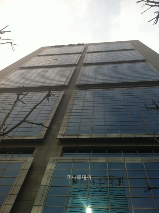 ▲서울 대치동 휴스틸 본사 내부 전경