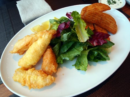 ↑ '그로브라운지'의 요리