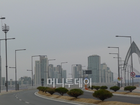 ↑세종시 첫마을 1단계 모습.