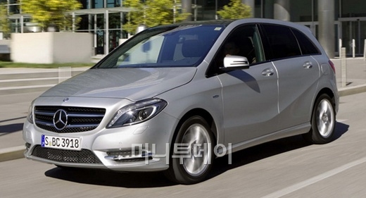 ↑벤츠 신형 'B클래스'