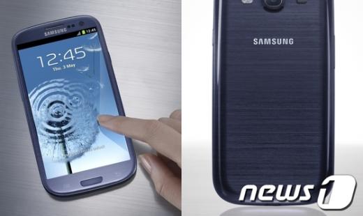 갤럭시SⅢ 페블 블루  News1