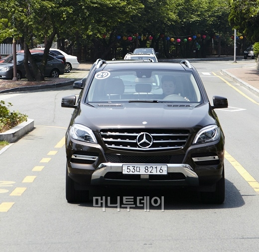 ↑뉴M클래스의 전면