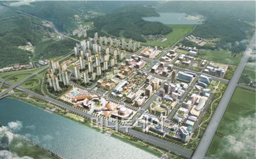 ↑대구 이시아폴리스 조감도 ⓒ이시아폴리스 제공