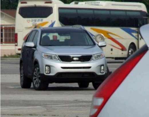 ↑신형 쏘렌토 스파이샷(출처:보배드림)