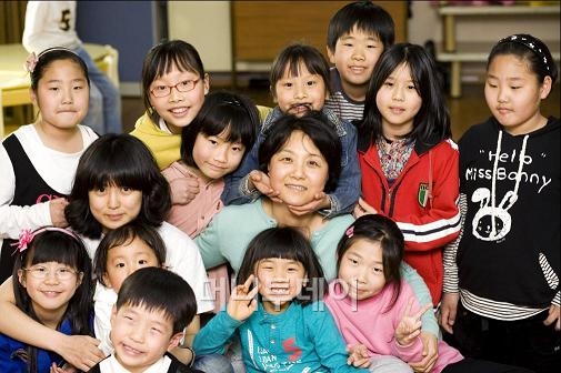 ↑아름다운가게 '희망 만들기' 후원을 받은 대전의 한 지역아동센터. ⓒ아름다운가게