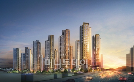 ↑'대신센트럴자이' 조감도. ⓒGS건설 제공.