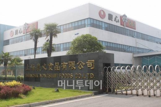 농심 상하이 진산공장 전경