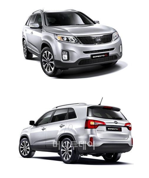 ↑기아차 '뉴쏘렌토R'