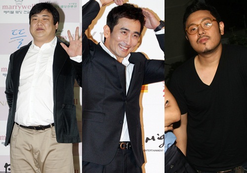 김준현 차인표 심태윤(왼쪽부터) ⓒ스타뉴스