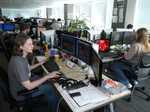 ↑아레나넷 사무실 전경[사진:엔씨소프트]