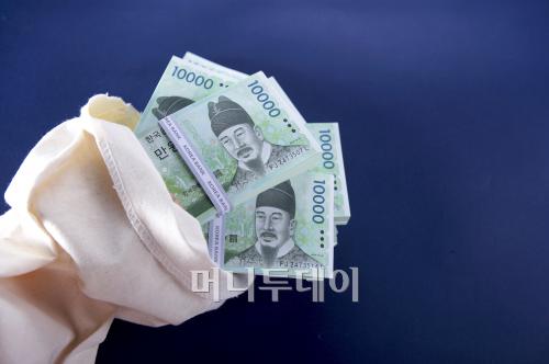 ↑ 한 보험사의 창구 전경.