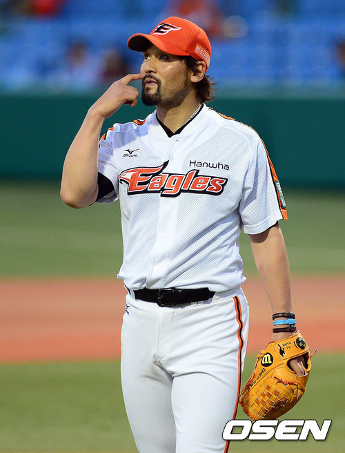 ↑박찬호 한화 이글스 투수 ⓒ사진제공=OSEN