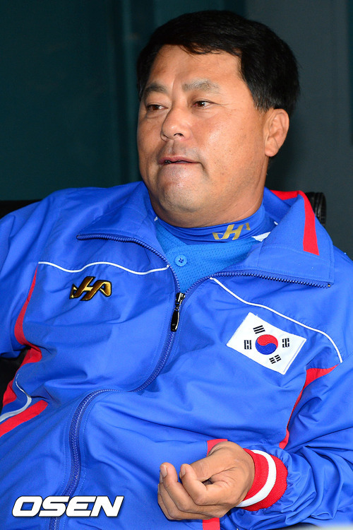 ↑ 이정훈 청소년야구 대표팀 감독 ⓒ사진제공=OSEN