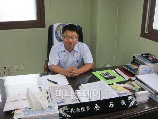 ↑ 김석영 향아수산 대표ⓒ정진우 기자