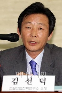 ↑김선덕 건설산업전략연구소 소장