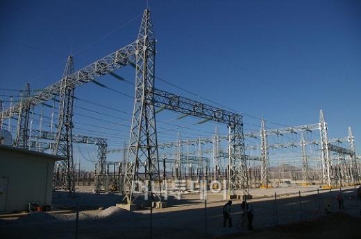 ↑ 멕시코 노르떼II 가스복합화력 발전소 배전 설비 모습ⓒ정진우 기자