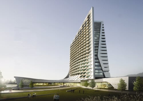 ↑LH 진주혁신도시 신사옥 조감도 ⓒLH 제공