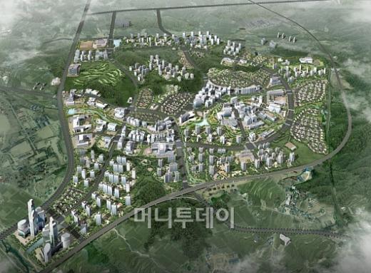 ↑강원 원주혁신도시 조감도.ⓒLH제공
