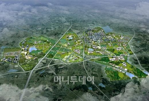 ↑전북 전주·완주혁신도시 조감도.ⓒLH제공