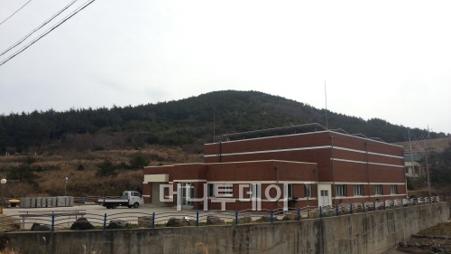 정수장의 모습.