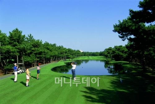 시가이아 리조트는 일본 프로골프대회가 열리는 니치난CC와 전통의 명문구장인 톰왓슨CC가 바로 붙어 있어 한 겨울에도 따뜻하게 골프를 칠 수 있다.